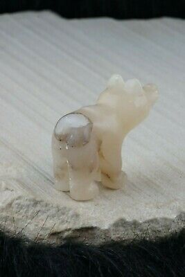 Bear Zuni Fetish Carving - Keith Beyuka - High Lonesome Trading