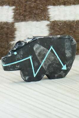 Bear Zuni Fetish Carving - Bernard Laiwakete