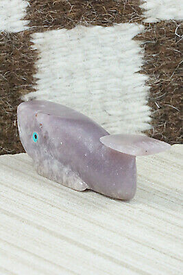 Whale Zuni Fetish Carving - Alex Tsethlikai