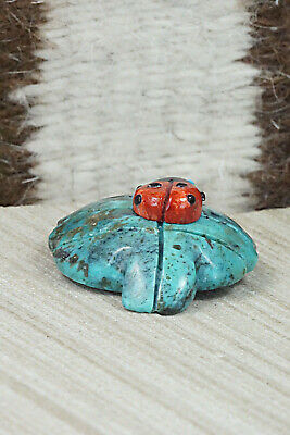 Ladybug Zuni Fetish Carving - Reynold Lunasee