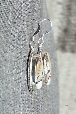 Wild Horse & Sterling Silver Earrings - Annie Spencer