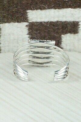 Turquoise and Sterling Silver Bracelet - Samuel Yellowhair - High Lonesome Trading