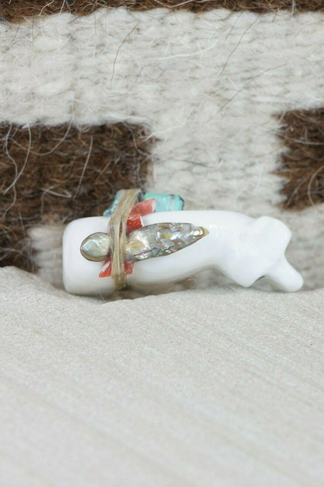 Bear Zuni Fetish Carving - Lance Deysee - High Lonesome Trading