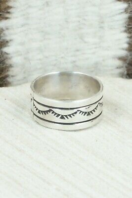 Sterling Silver Ring - Tim Yazzie - Size 9.5