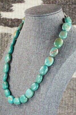 Turquoise & Sterling Silver Necklace - Navajo