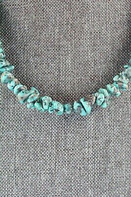 Turquoise & Sterling Silver Necklace - Louise Joe