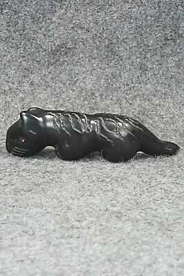 Mountain Lion Zuni Fetish Carving - Justin Red Elk