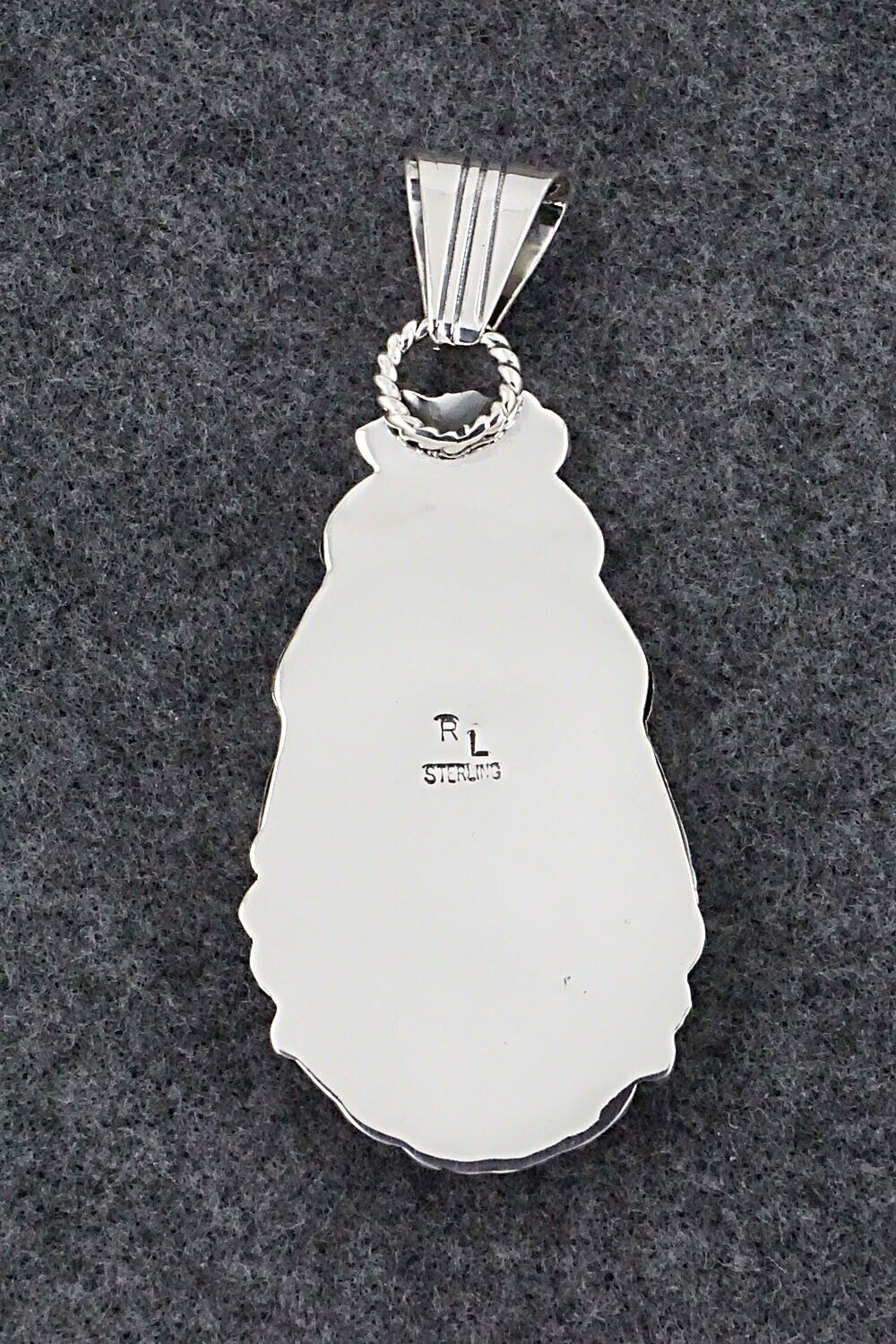 Multi Stone & Sterling Silver Pendant - Clayton Tom