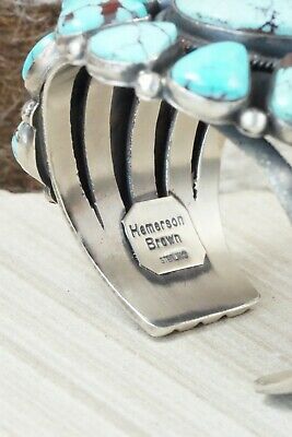 Turquoise & Sterling Silver Bracelet and Ring - Hemerson Brown