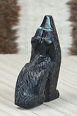 Wolf Zuni Fetish Carving - Mike Tucson