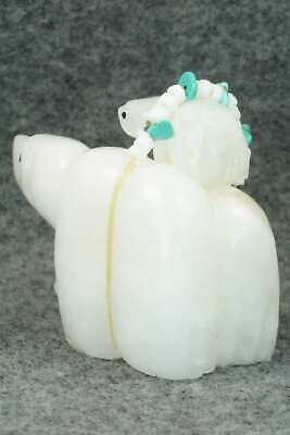 Bear Zuni Fetish Carving - Ed Lementino