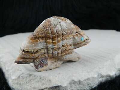 Armadillo Zuni Fetish Carving - Evan Cachini - High Lonesome Trading
