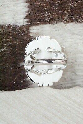Turquoise & Sterling Silver Ring - Samuel Yellowhair - Size 6