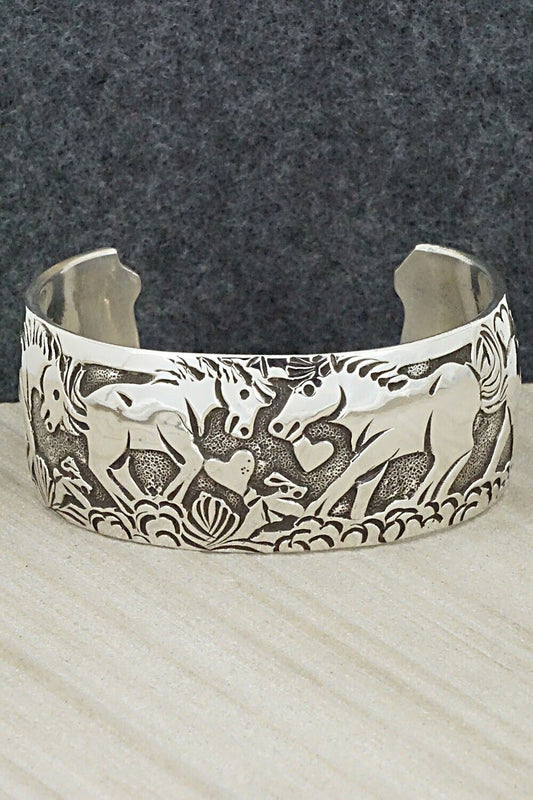 Sterling Silver Bracelet - Lloyd Becenti