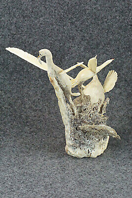 Sandhill Crane Zuni Fetish Carving - Ruben Najera