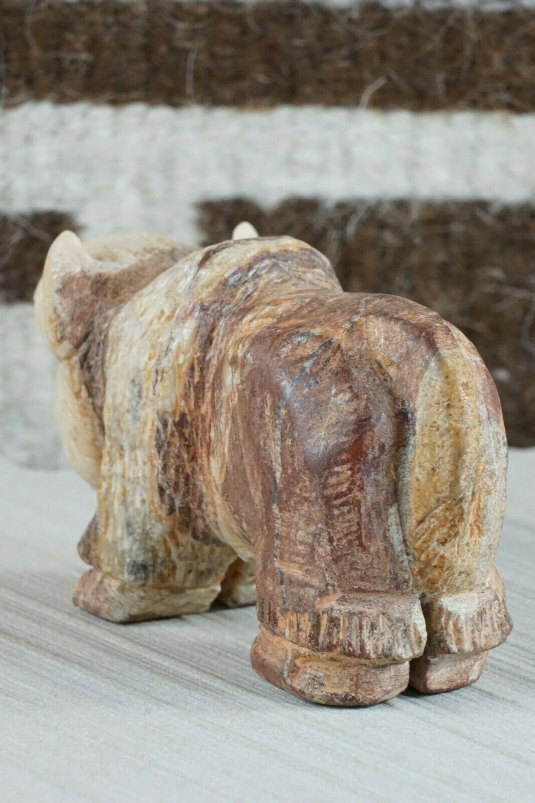 Buffalo Zuni Fetish Carving - Jon Quam - High Lonesome Trading