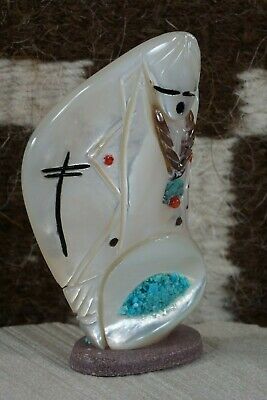 Corn Maiden Zuni Fetish Carving - Vickie Quandelacy - High Lonesome Trading