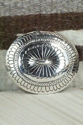 Sterling Silver Belt Buckle - Carson Blackgoat