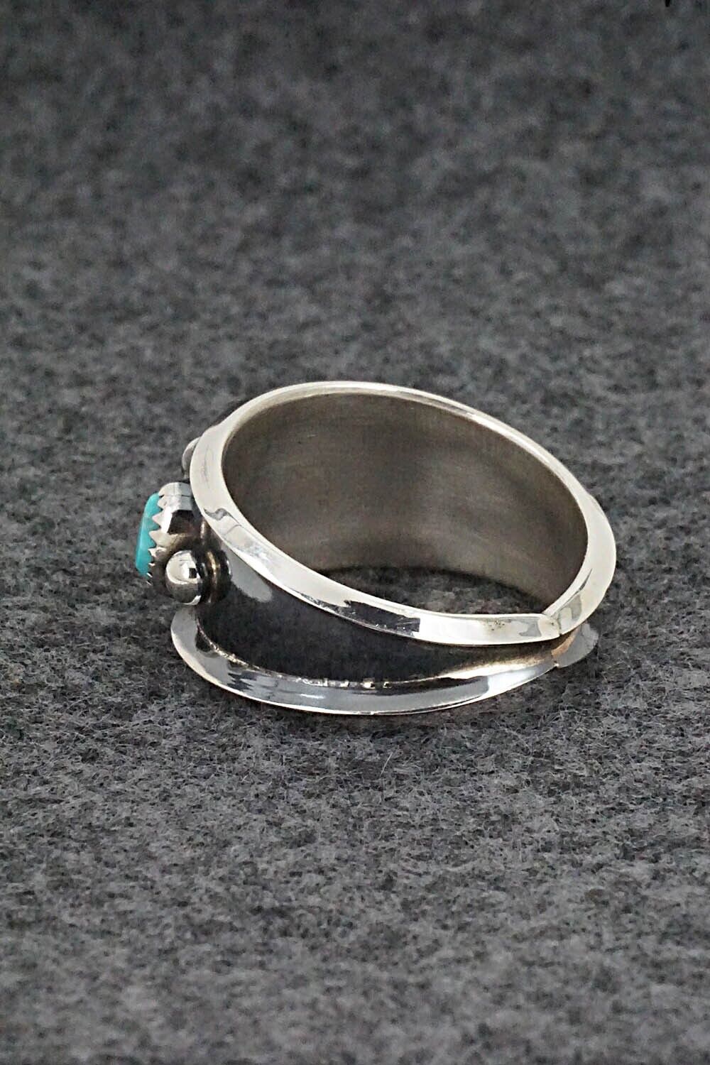 Turquoise & Sterling Silver Ring - Paul Largo - Size 10