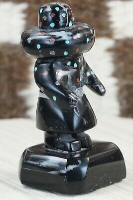 Fire God Zuni Fetish Carving - Russell Shack