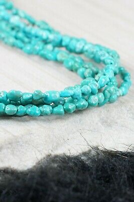 Navajo 5 Strand Turquoise Necklace - Native American