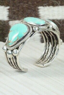 Turquoise & Sterling Silver Bracelet - Rick Martinez