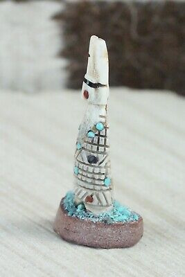 Corn Maiden Zuni Fetish Carving - Carl Etsate