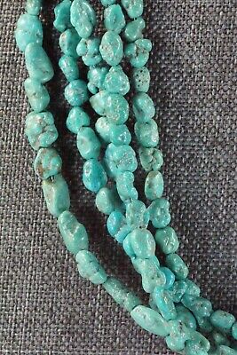 Navajo 5 Strand Turquoise Necklace - Native American