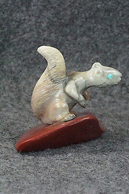 Squirrel Zuni Fetish Carving - Albert Eustace