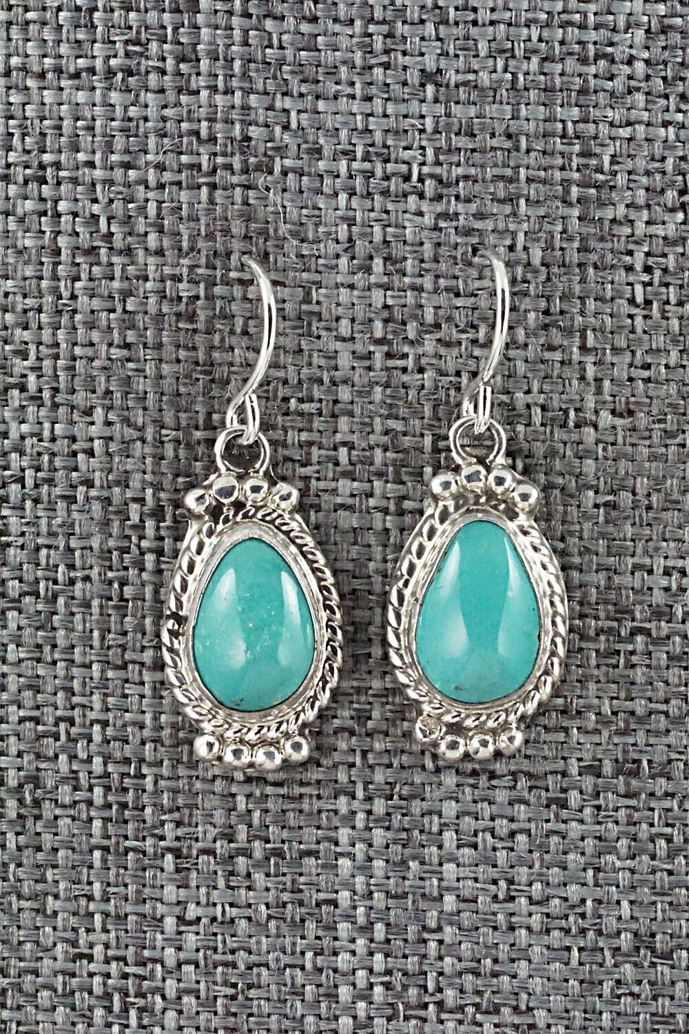 Turquoise & Sterling Silver Earrings - Jan Mariano