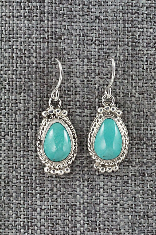 Turquoise & Sterling Silver Earrings - Jan Mariano