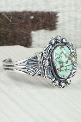 Turquoise and Sterling Silver Bracelet - Jess Martinez