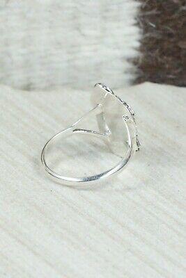 Spiny Oyster & Sterling Silver Ring - Genevieve Francisco - Size 8.25 - High Lonesome Trading