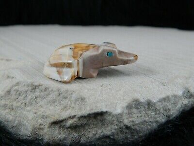 Frog Zuni Fetish Carving - Elvert Lamy - High Lonesome Trading