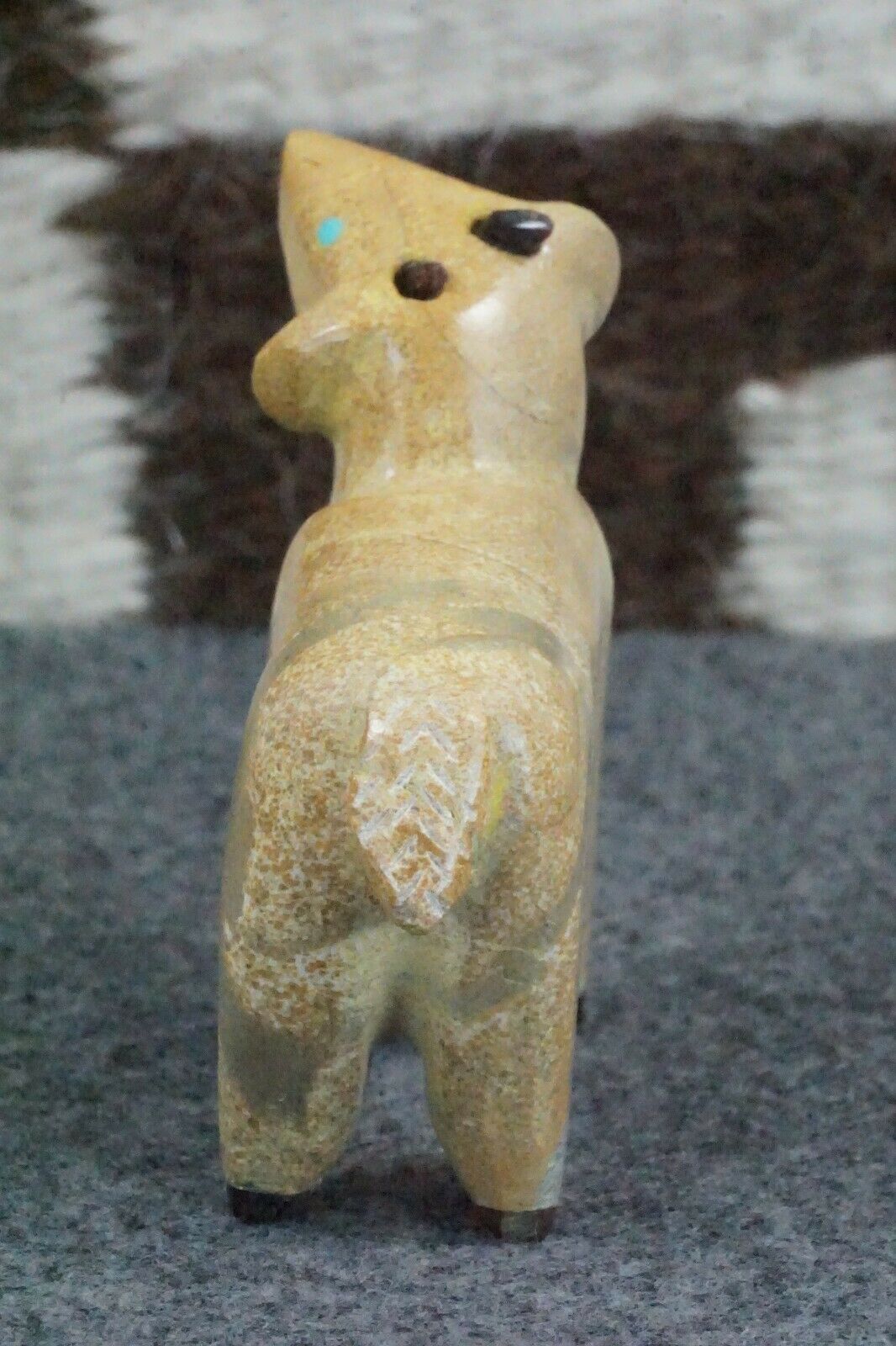 Goat Zuni Fetish Carving - Enrike Leekya