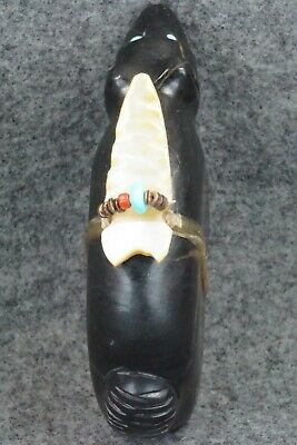 Bear Zuni Fetish Carving - Peter Gasper