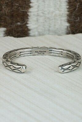 Navajo Sterling Silver Bracelet - Alex Sanchez