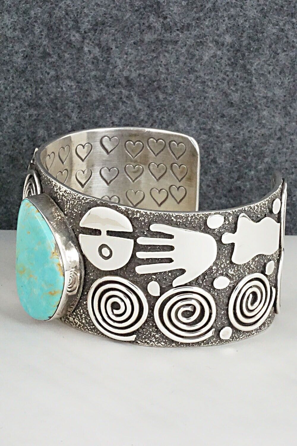 Turquoise & Sterling Silver Bracelet - Alex Sanchez