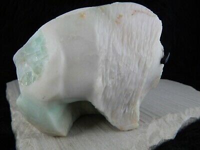 Buffalo Zuni Carving - Kevin Quam - High Lonesome Trading
