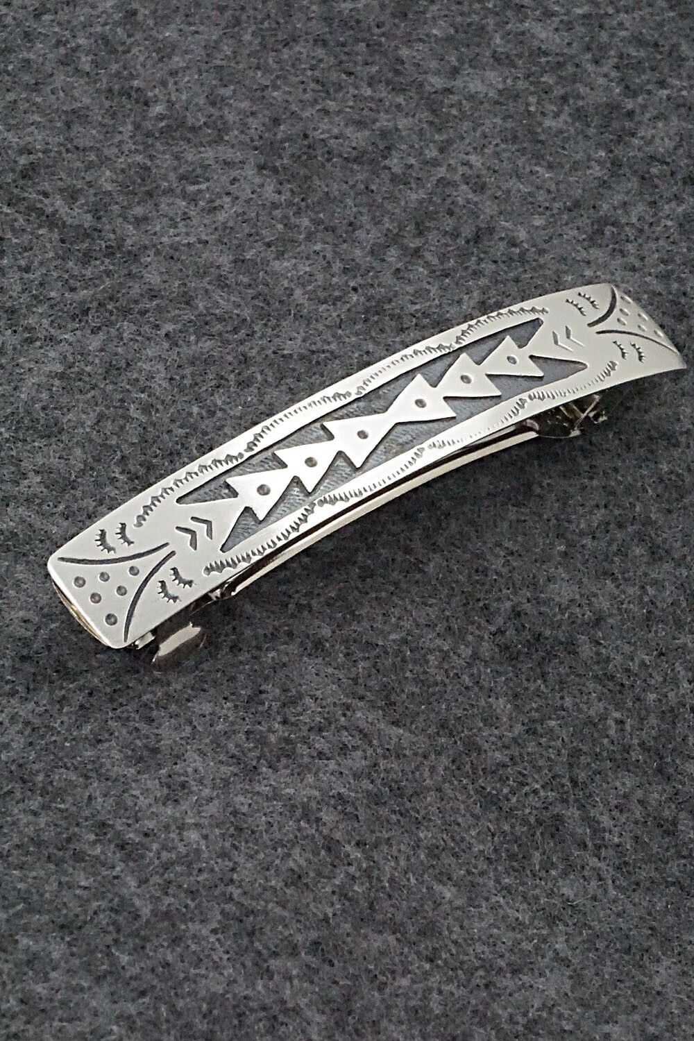 Sterling Silver Hair Barrette - Ralph Bia