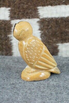 Owl Zuni Fetish Carving - Enrike Leekya
