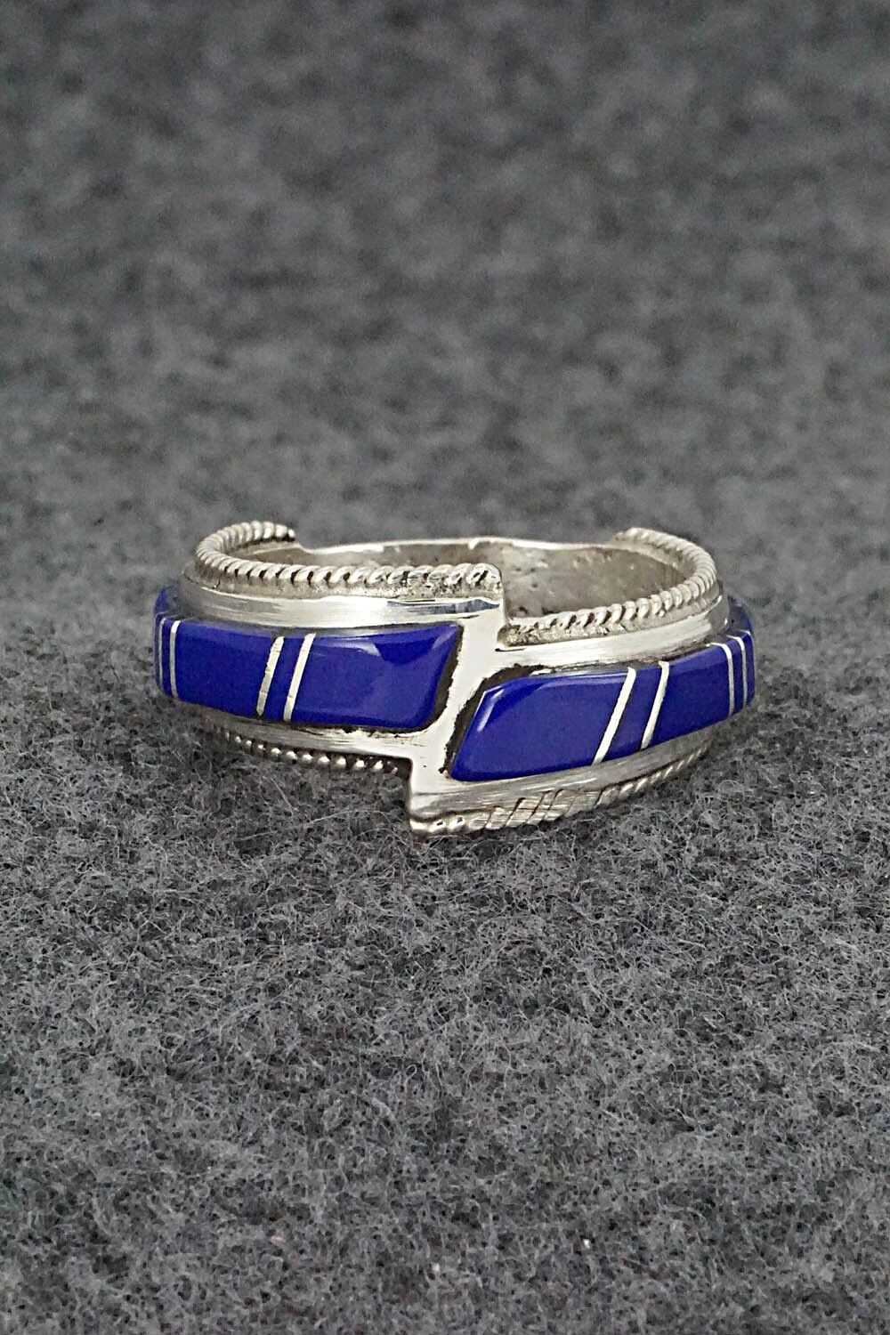 Lapis & Sterling Silver Ring - Deirdre Luna Panteah - Size 11.25