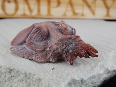 Badger Zuni Fetish Carving - Evan Cachini - High Lonesome Trading
