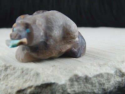 Bear Zuni Fetish Carving - Douglas Martza - High Lonesome Trading