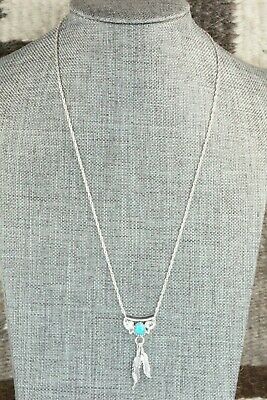 Turquoise & Sterling Silver Necklace - Sharon McCarthy