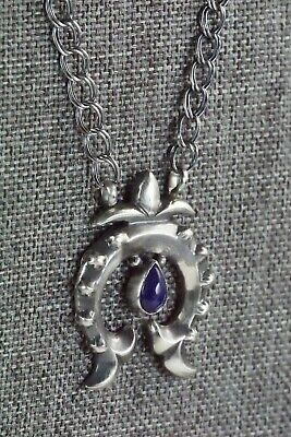 Lapis & Sterling Silver Necklace - Sharon McCarthy