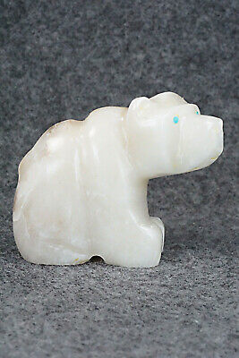 Bear Zuni Fetish Carving - Gilbert Lonjose