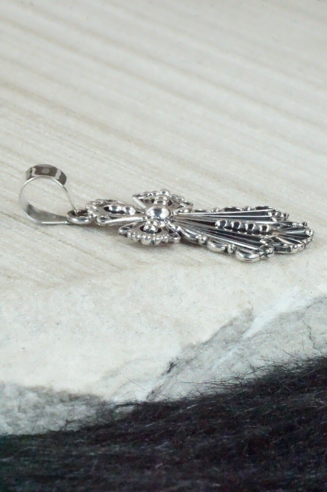 Sterling Silver Pendant - Lorena Nez