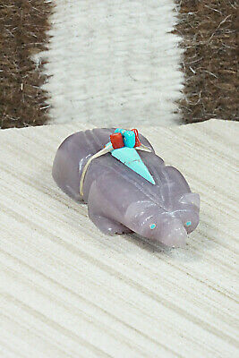 Badger Zuni Fetish Carving - Alex Tsethlikai