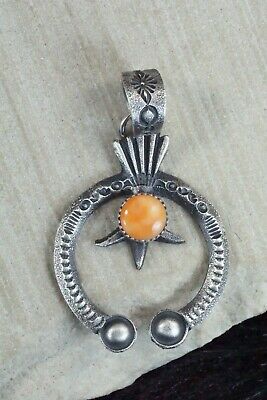 Spiny Oyster and Sterling Silver Pendant - Kevin Billah